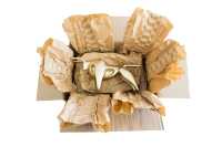Papier kraft recyclé, papier de rembourrage écologique, coussinets de rembourrage pour emballages logistiques, emballage de protection pour cartons