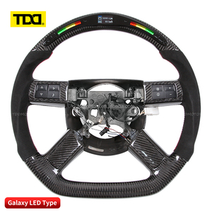 Volant en carbone TDD LED pour Dodge Challenger RT Charger SXT pour Chrysler 300, volant personnalisé en fibre de carbone véritable - Product Image 3