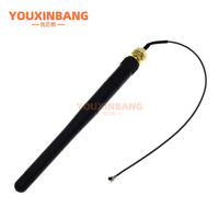Modul WIFI 2.4G IPEX ke Adaptor Antena Eksternal Wanita, dengan Antena Pria