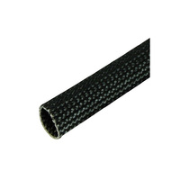 Gaine en maille de fibre de verre en résine de silicone : Enveloppe isolante haute tension pour four industriel et gaine de câbles électriques