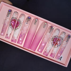 Alas 2024 <span class=keywords><strong>uñas</strong></span> francesas 3xl acrílico completo hecho a mano <span class=keywords><strong>uñas</strong></span> mayorista <span class=keywords><strong>uñas</strong></span> prensa de <span class=keywords><strong>uñas</strong></span> - Product Image 1