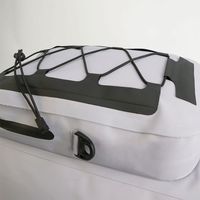 Weiche Isolierte Kühltasche Beidseitig Isolierte Zusammenklappbare Lunch-Kühltasche für Picknick Strand Wandern Camping Arbeit Reise Ausflug