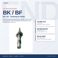 Vis à billes à bride ronde SFY1616 SFY2020 SFY2525 à circulation interne, écrou compact, longueur personnalisée, usinage des extrémités pour l'automatisation