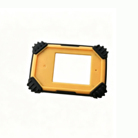 Pièces de boîtier en plastique moulées par injection TPE, surmoulage PC TPU, injection secondaire, moule personnalisé, OEM ODM, composants bicolores surmoulés