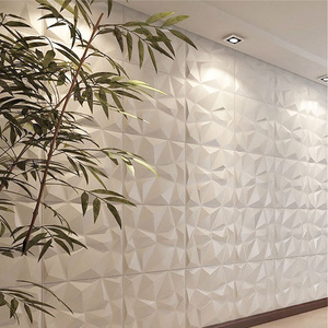 Nhà Máy Trực Tiếp Giá 2023 Hot Bán Chất Lượng Cao Hình Nền Sang Trọng Phòng Khách PVC 3D Tường Bảng Điều Khiển TV Nền - Product Image 2