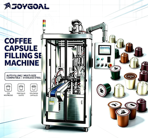 Máquina Automática para Llenar y Sellar Cápsulas <span class=keywords><strong>de</strong></span> Café, Compatible con Nespresso, <span class=keywords><strong>Dolce</strong></span> <span class=keywords><strong>Gusto</strong></span>, K-Cup, Acero Inoxidable - Product Image 1