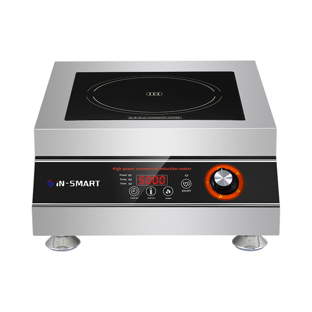 In-Smart 5000W Commercial High-Power Stainless Steel Induction Cooker with Multi-Function for Household Outdoor Hotel Use