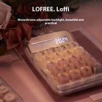 Lofree DOT Foundation clavier numérique mécanique sans fil pour filles élégantes ordinateur haut de gamme calculatrice externe USB