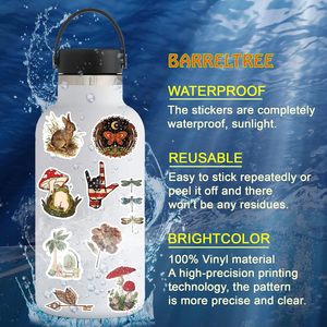 Vintage Stickers, Aesthetic Waterproof Vinyl Stickers for Scrapbook Journaling Planners and Journals, for <b>Water</b> <b>Bottles</b> Laptop, - Product Image 2