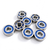 Roulement à billes à gorge profonde miniature ouvert 695, 5x13x4mm, sans blindage, en acier chromé, pour jouet Fidget Spinner et micromoteur