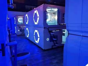 Японская современная роскошная Капсульная кровать с эффектом памяти матрас для спальни, Детские капсулы для гостиной, отелей, аэропортов - Product Image 3