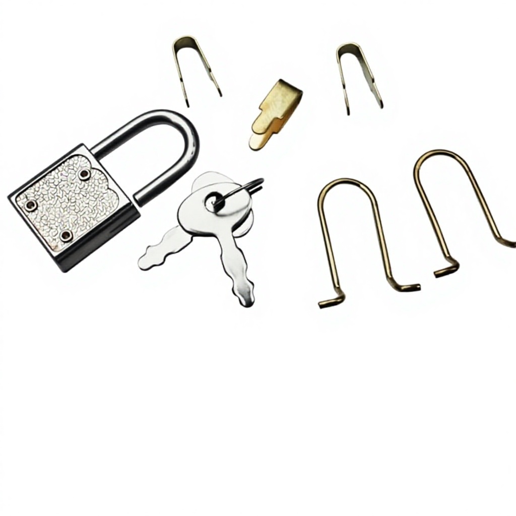 Factory Direct Sale Zinc Plated Iron Zinc Alloy Hardware Accessories Lock Buckle Connector Industrial Use Injection Molding