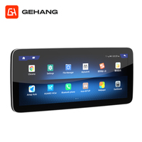 Android 13 4 + 64G 10.25 "Autoradio Audio DVD Vidéo Multimédia Stéréo Lecteur GPS NTG 4.0 pour Mercedes Benz GLK X204 2008-2015