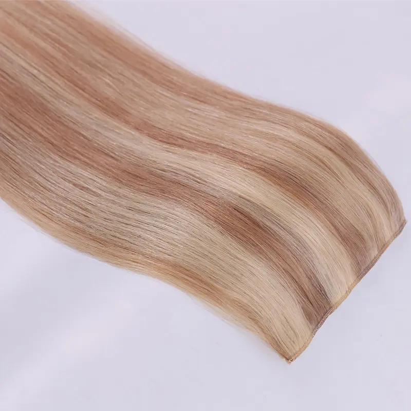 wholesale 100% brazilian remy Human Good Quality Indian Virgin Weft Extension Human hair Clip In Hair Extensions
