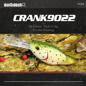 เหยื่อตกปลาแบบ Crankbait ไม่มีหัวเหยื่อ แบบ Split Tail <span class=keywords><strong>Scampi</strong></span> ขายส่ง ไม่ได้ลงสี - Product Image 3