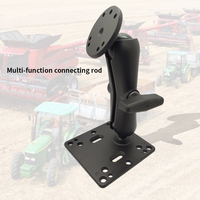 Support de moniteur industriel avec bras réglable de 15 cm, support de tablette et de téléphone pour appui-tête