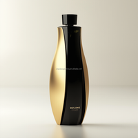 Bouteille de parfum de luxe conçue sur mesure 30ml 50ml 100ml verre pulvérisateur avec bouchon en plastique diffuseur vide de haute qualité