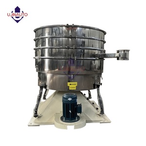 UJINAUTO 750 TPD Triple Polen Tumbler Máquina de pantalla vibratoria de acero Tamiz de harina para anchoas/Núcleo de motor de pantalla oscilante - Product Image 1