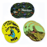 Design personnalisé brillant mat stratifié autocollant personnalisé papier d'impression vinyle étiquette imperméable logo adhésif autocollants découpés à l'emporte-pièce