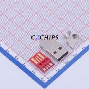 917-701A110DM0400 USB Connector Connector ( Connector Type: Type-A )( Protocol Standard: USB 2.0 )( Gender: Male ) - Product Image 1