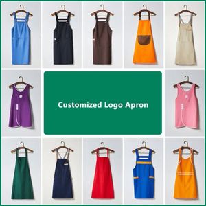 Lightweight and <b>Kitchen</b> <b>Apron</b> Cotton Waterdrop Resistant Adjustable <b>Aprons</b> for Women With Pockets - Product Image 2