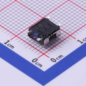 DTSMW-65T-V-T/R Tactile Switch SMD,6.2x6.3mm Switch Single Pole Single Throw Round Button Vertical Mount 6.2mm - Product Image 2