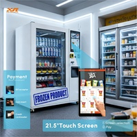 Distributeur automatique de nourriture, pour viande, glaces et aliments, en solde, avec rehausseur