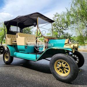 Coche Eléctrico Retro Clásico de Moda, Carruaje Tradicional de Alta Calidad con 4 Ruedas de Acero, 4-17 Asientos, Velocidad Máxima de 60 km/h - Product Image 6