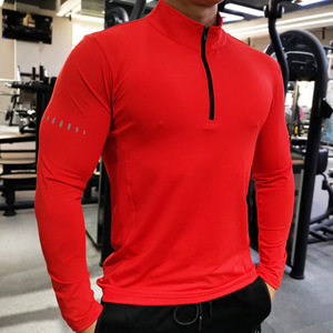 <span class=keywords><strong>T</strong></span>-<span class=keywords><strong>Shirt</strong></span> da Allenamento ad Asciugatura Rapida Personalizzata all'Ingrosso, Abbigliamento Sportivo Maschile per Palestra, Yoga e Ciclismo - Product Image 5
