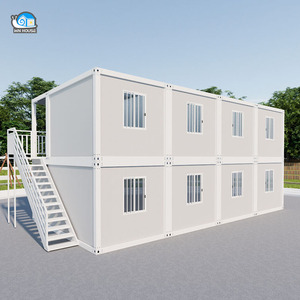 Casa Contenedor Prefabricada de Fábrica <span class=keywords><strong>con</strong></span> Balcón de 20 pies, Apartamento de Instalación Rápida - Product Image 3