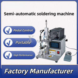 Machine <span class=keywords><strong>à</strong></span> <span class=keywords><strong>souder</strong></span> chauffante Station de soudage automatique Robot de soudage <span class=keywords><strong>semi</strong></span>-automatique pour la fabrication de câbles de micro-données - Product Image 3
