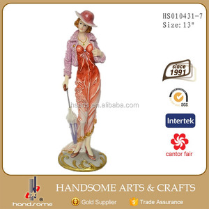 13 pulgadas resina decoración hermosa <span class=keywords><strong>mujer</strong></span> animado <span class=keywords><strong>Victoria</strong></span> señora estatuilla - Product Image 3