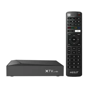 Meelo-صندوق تلفاز XTV Air, معالج رباعي النواة جديد جودة 4K ذاكرة 2 جيجا بايت حافظة 16 جيجا بايت بنظام التشغيل Android 11.0 موديل XTV Air