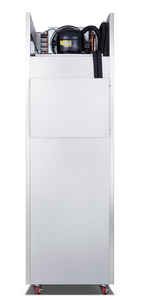 Grand congélateur-réfrigérateur commercial à porte unique, refroidi par air, en acier inoxydable pour cuisine - Product Image 4