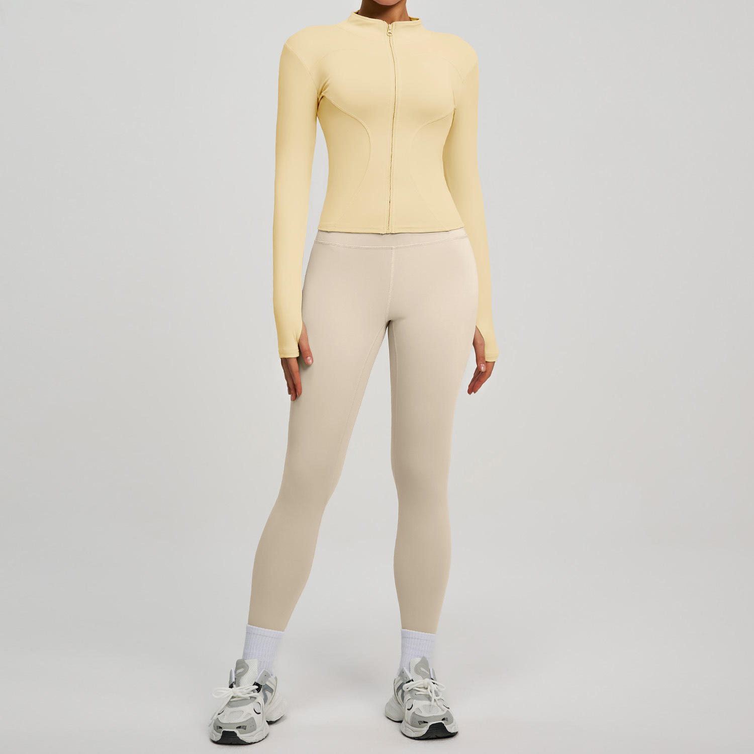 Jaune soleil + blanc ivoire