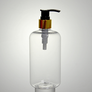 Botella Cosmética PET de 400 ml con Bomba Dorada para Hotel de Alta Gama, Desinfectante de Manos, Champú, Loción, Sérum para el Cuidado de la Piel y Perfume - Duradera - Product Image 4