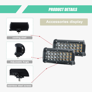 Camion à spectre modulaire <span class=keywords><strong>aurora</strong></span> avec 12V 24V 4 têtes mobiles barres lumineuses led lumières hors route 4x4 - Product Image 3