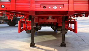 80 Ton 3 Axles Steel Bulk Cargo Fence Truck Dropside Sidewall Semi <strong>Trailer</strong> CAMC Brand Cargo <strong>Storage</strong> - Product Image 6