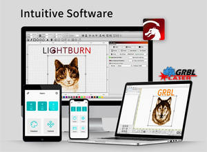 Máquina de Bordado por Sublimación TWOTREES TTS-55 PRO, Impresión de Camisetas, Marcado Láser, Grabado para Madera, Compatible con DST LAS - Product Image 3