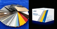 Yüksek Sıcaklıkta Kürleşen Toz Boya Elektrostatik Sprey Epoksi Polyester Toz Boya Metal Donanım Alüminyum Profil için