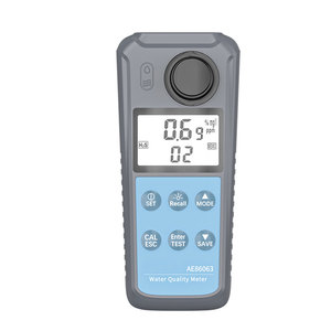Analyseur numérique de la qualité de l'eau AE86063, détecteur de pH, chlore résiduel, ammoniac, azote, nitrite, sulfure d'hydrogène, ammoniac toxique - Product Image 1