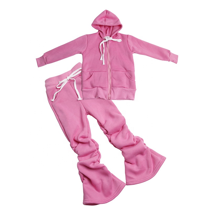 Лидер продаж, детская одежда, осенне-зимний детский костюм из толстовки с длинным рукавом и брюк, верхняя одежда для девочек, комплект детской одежды