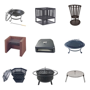 <span class=keywords><strong>Brasero</strong></span> décoratif d'extérieur en fer pour <span class=keywords><strong>barbecue</strong></span>, <span class=keywords><strong>brasero</strong></span> rond en métal à bois pour jardin - Product Image 5