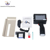Impresora de Inyección de Tinta Térmica Portátil IPS-HH1200 PLUS con Altura de Impresión de Media Pulgada para Cartón, Plástico y Metal