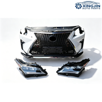 Pare-chocs complets avec calandre, ventilateur, radiateur, capteur de stationnement, phares, feux antibrouillard, composants avant pour Lexus RX200 RX300 RX350
