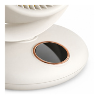 Ventilateur de table intelligent à prix abordable avec protection anti-renversement, idéal pour l'aromathérapie, le bureau, le salon et l'été