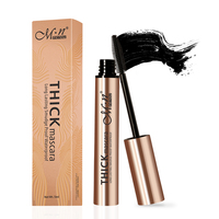 Mascara pour cils Menow M331 OEM \ ODM Marque privée Maquillage imperméable 4D Fibre de soie Vegan Curly Bushy Cosmetics Factory Customized