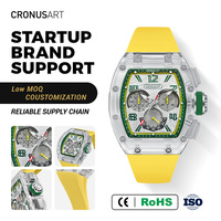 Montres de sport de luxe légères pour hommes Montres mécaniques automatiques ultra-légères Montres pour hommes tendance d'affair
