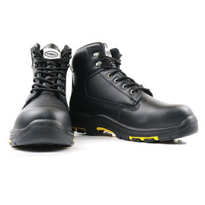 OEM personalizado S3 impermeable botas de trabajo de cuero genuino con antibacterias antideslizante zapatos de seguridad para los hombres zapatos de seguridad con punta de acero - Product Image 5