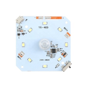PIR Bewegungs sensor LED Nachtlicht platine USB-Aufladung Wiederauf lad bares Lampen steuer modul Induktion elektronische Komponenten - Product Image 1